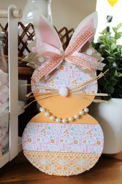 Hobbycraft Bunny Template Spring Easter craft project