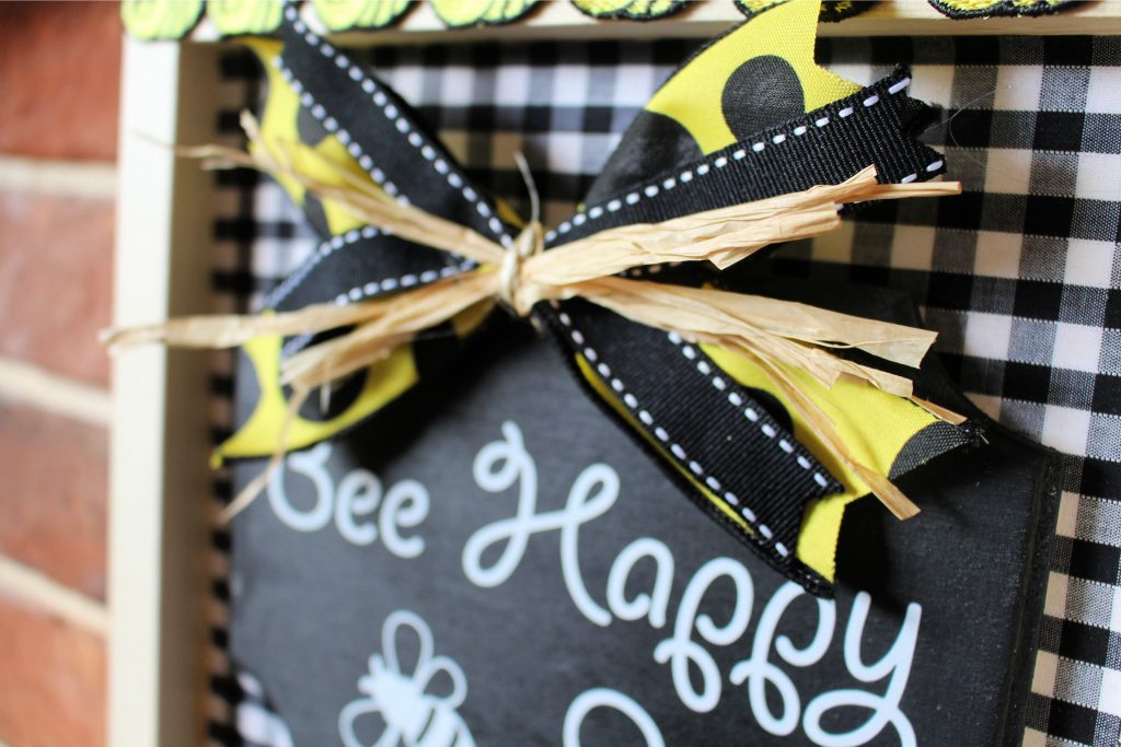 Bee Happy simple craft project