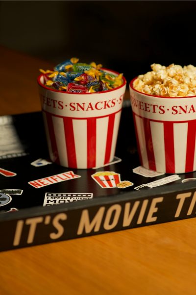 movie snack tray makeover project