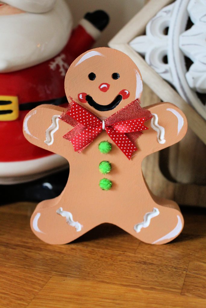 Hand painted Gingerbread man