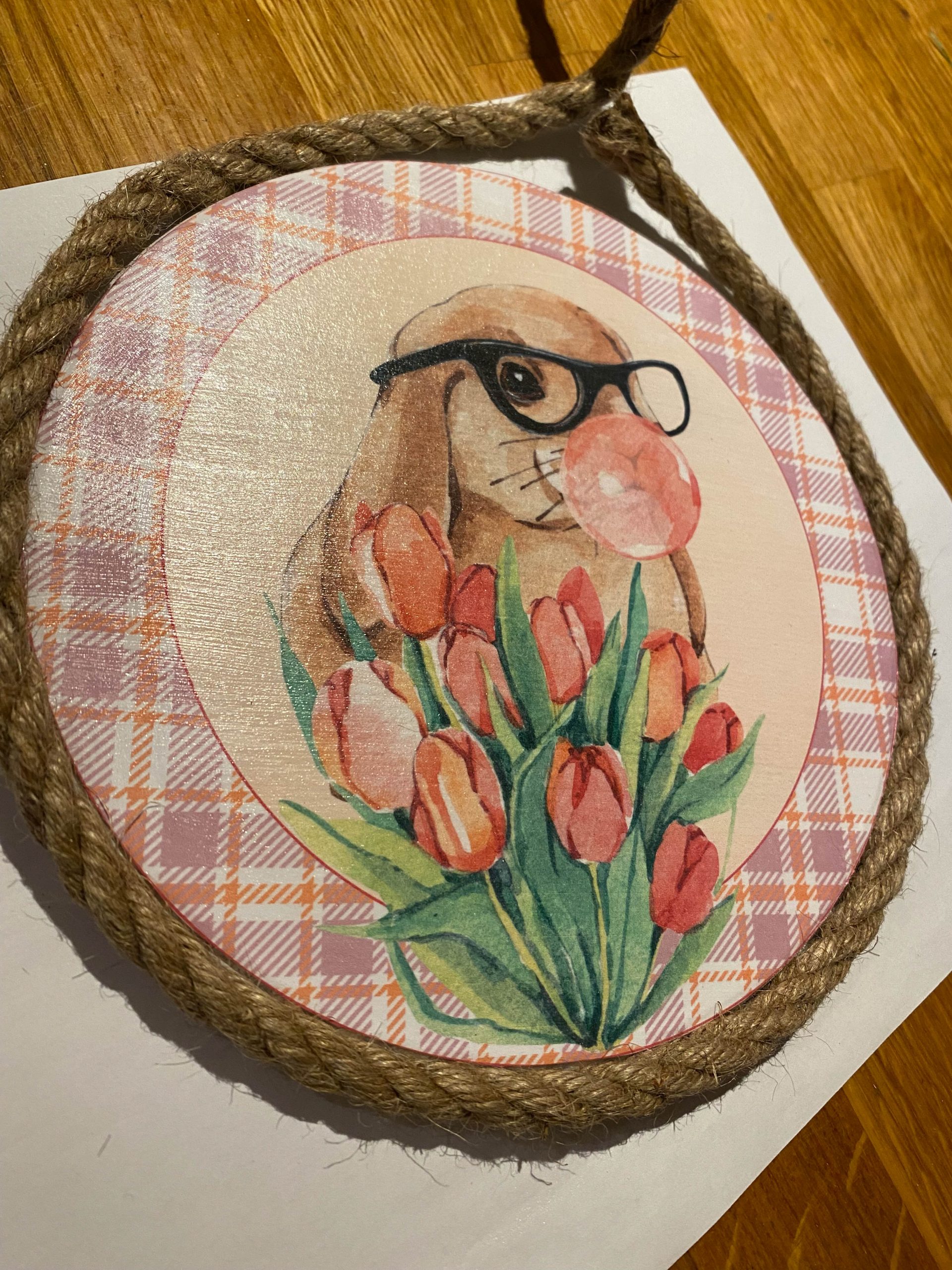 THE easiest Easter project - with free printable - Once a Duckling