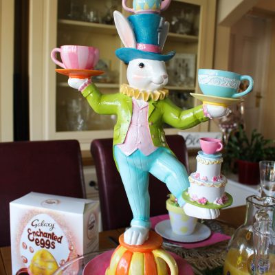 Colourful Easter Breakfast Table scape