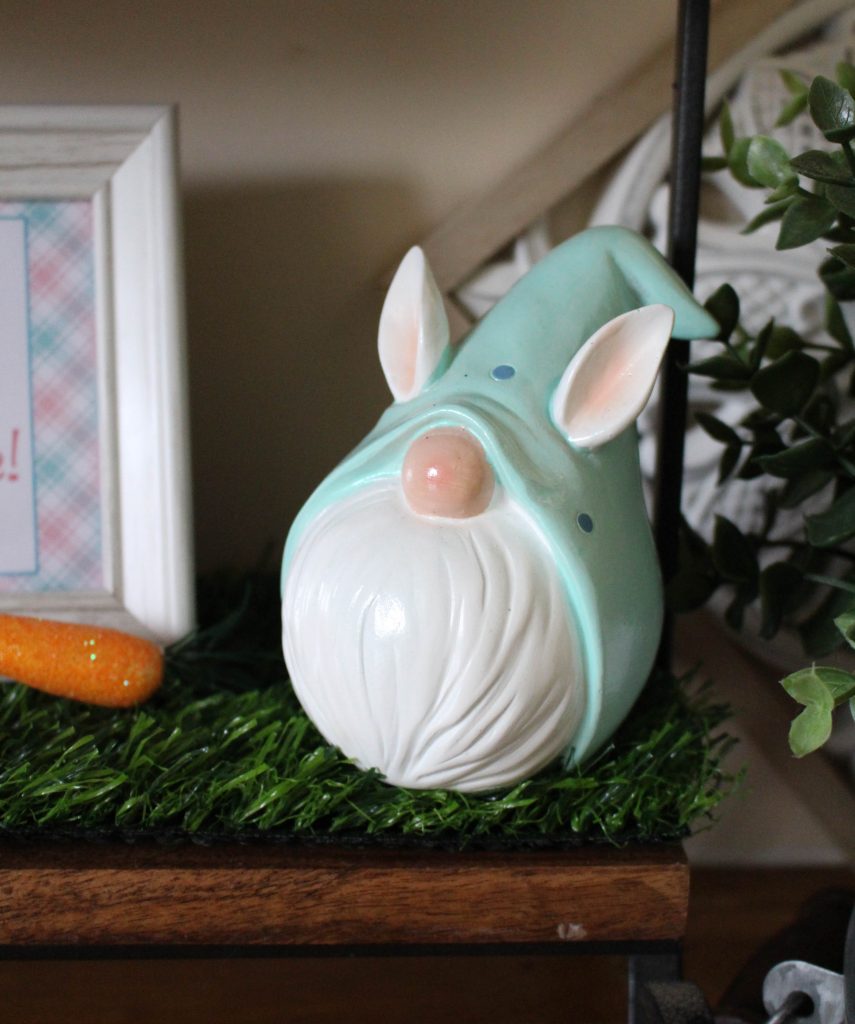 colorful Easter bunny gnome 