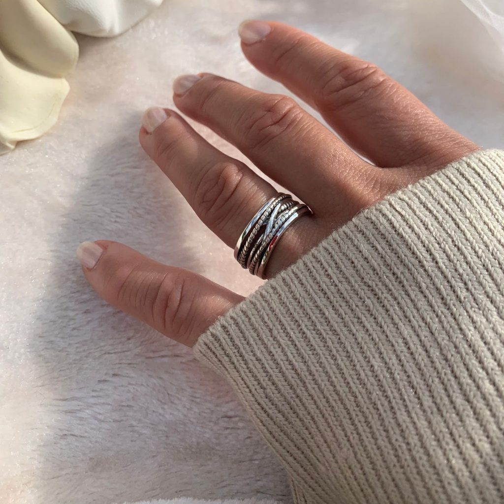 Mother's Day gift idea  - silver ring 