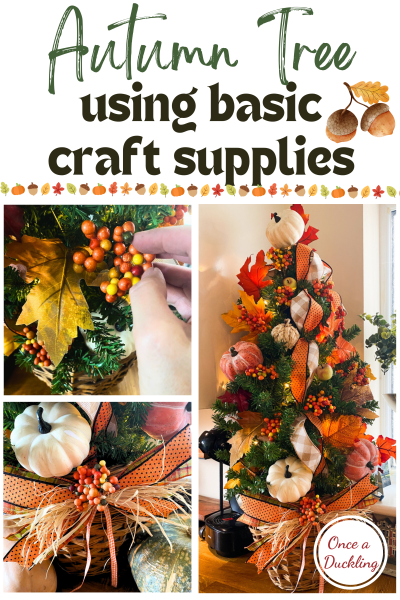 Autumn Tree - Cozy DIY Weekend project - Once a Duckling